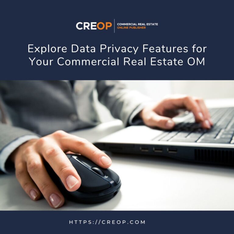 Header image for Explore Data Privacy Features for Your Commercial Real Estate OM blog post